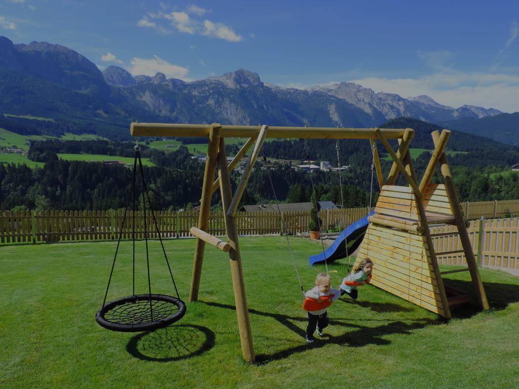 Apartmenthaus Vergissmeinnicht Abtenau Esterno foto