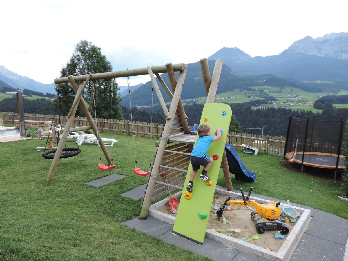 Apartmenthaus Vergissmeinnicht Abtenau Esterno foto